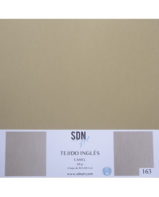 Papel Tejido Inglés CAMEL