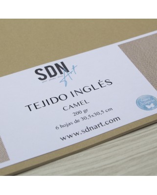 Papel Tejido Inglés CAMEL