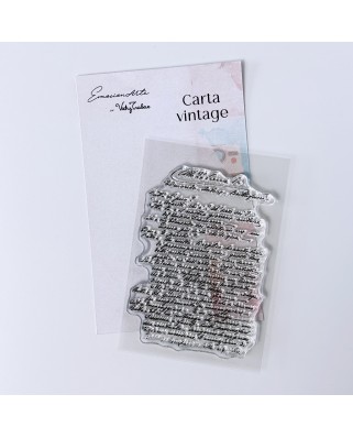 Sello Carta Vintage - Emocionarte