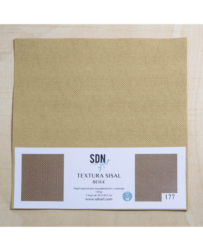 Papel Textura Sisal Beige