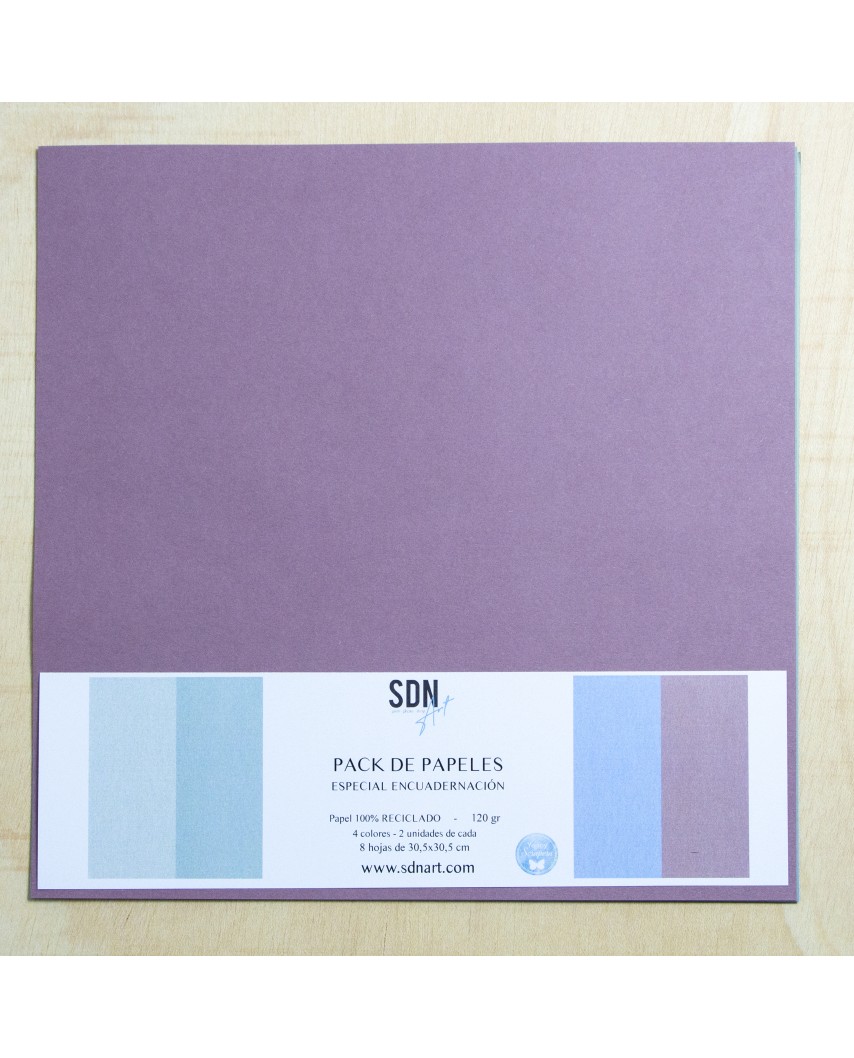 Pack papel de encuadernar