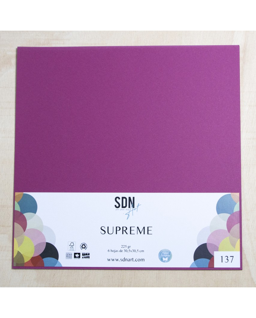 Papel Supreme 137 - Fucsia