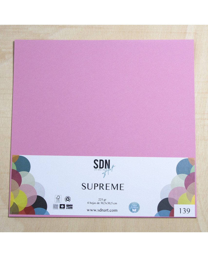 Papel Supreme 139 - Rosa