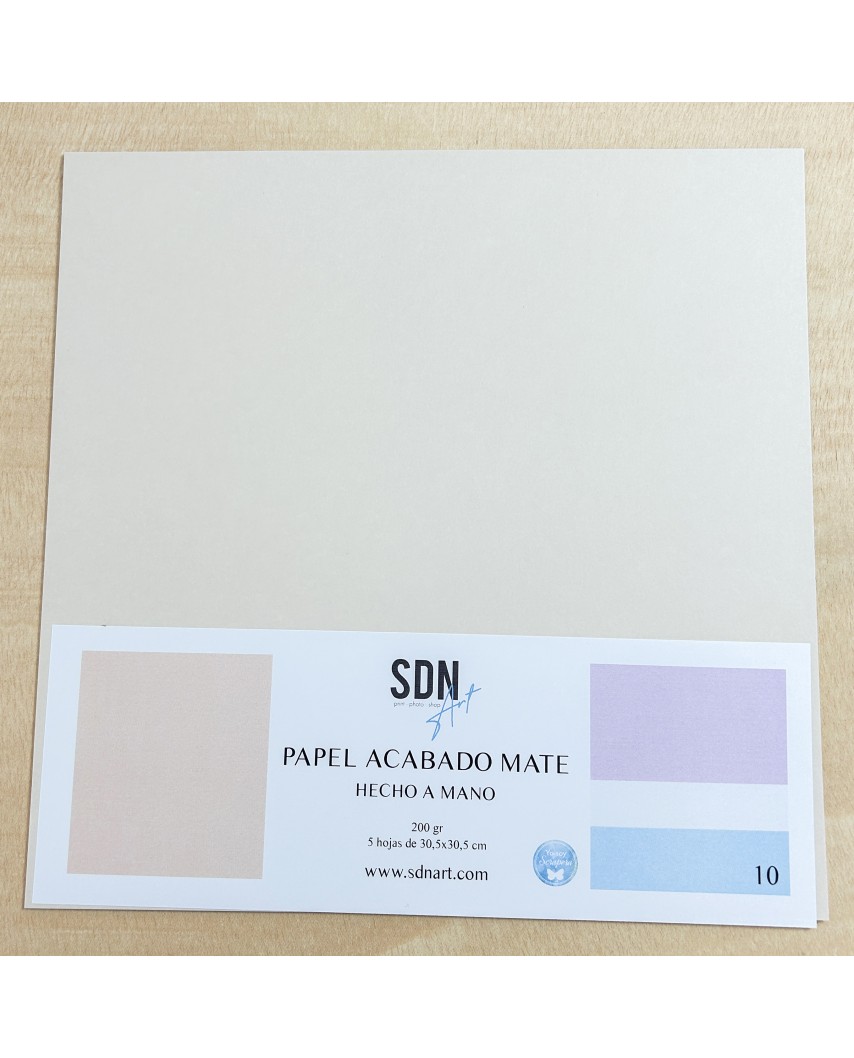 Papel Alta Calidad MATE - Beige claro 10