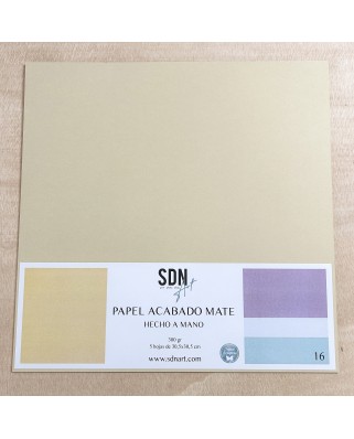 Papel Alta Calidad MATE - Tostado 16
