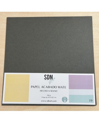 Papel Alta Calidad MATE - Gris oscuro 19