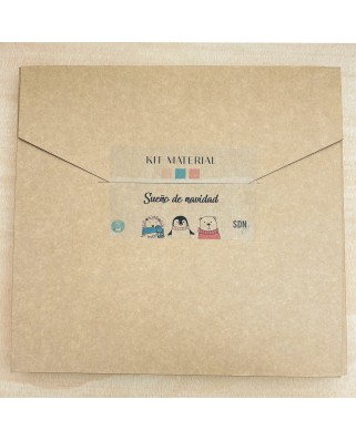 KIT MATERIAL - Sueño de Navidad