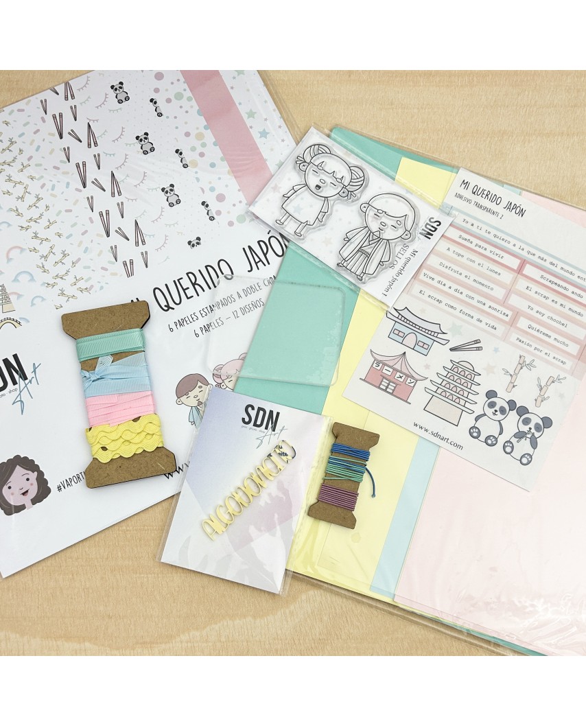 KIT MATERIAL - Mi Querido Japón