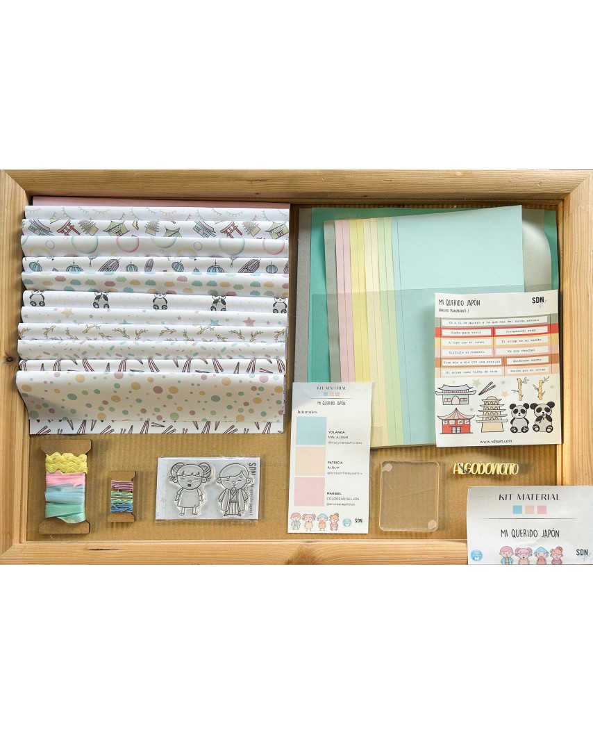KIT MATERIAL - Mi Querido Japón