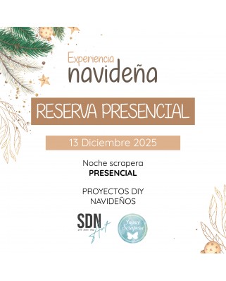 RESERVA PRESENCIAL Noche Scrapera - 13 Diciembre 2025