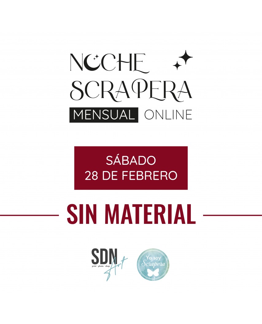 Noche Scrapera ONLINE - 28 FEBRERO