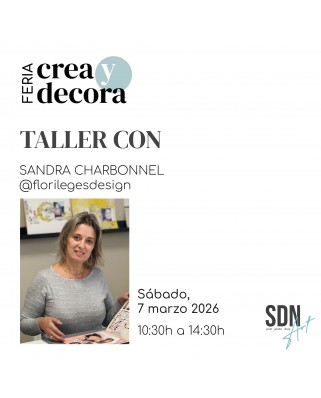 Feria Crea y Decora - SANDRA CHARBONNEL - SÁBADO
